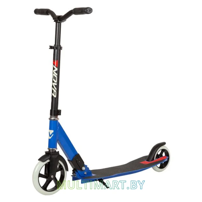 Самокат Novatrack Deft Alloy 180.DEFT.BL22 (синий, 2022)